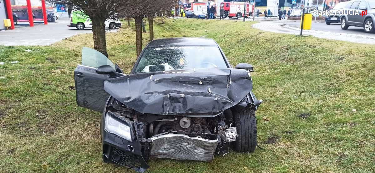 Audi, którym poruszali się sprawcy, był kradziony