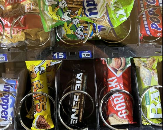 Automat ze słodyczami