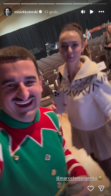 Misiek Koterski i Marcela Leszczak