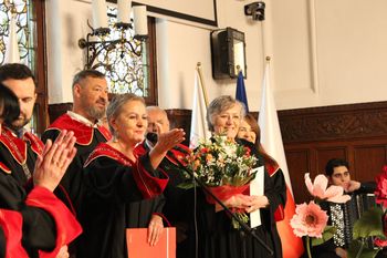 Jolanta Nitkowska-Węglarz Honorową Obywatelką Miasta Słupska. Wzruszające popołudnie w ratuszu