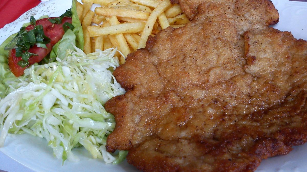 Kotlet był ogromny. Jego cena także