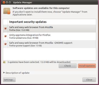 Aktualizacja w Ubuntu