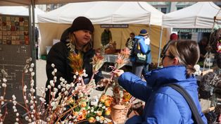 Kraków: Świąteczne przysmaki i wiele innych atrakcji przyciągnęło krakowian na Targ Pietruszkowy w Podgórzu