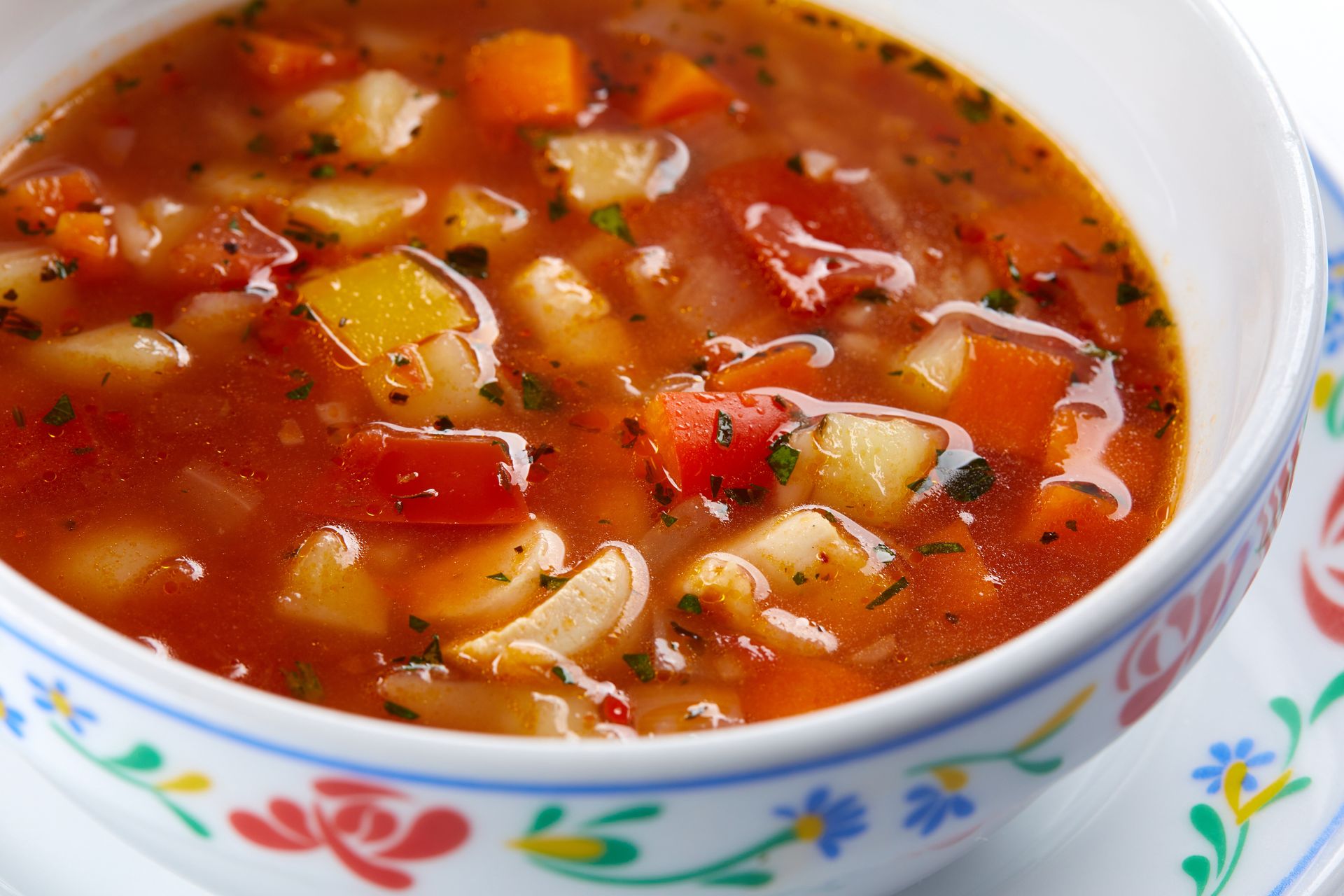 Prosta zupa z papryki. W okamgnieniu znika cały gar