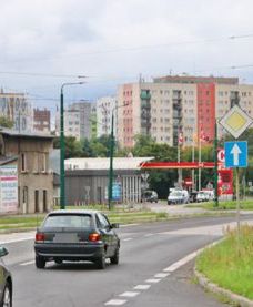 Sosnowiec. Utrudnienia w ruchu. Robotnicy pojawili się na ulicy Piłsudskiego