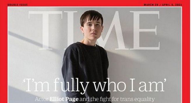 Elliot Page pierwszą osobą transpłciową na okładce "Time"