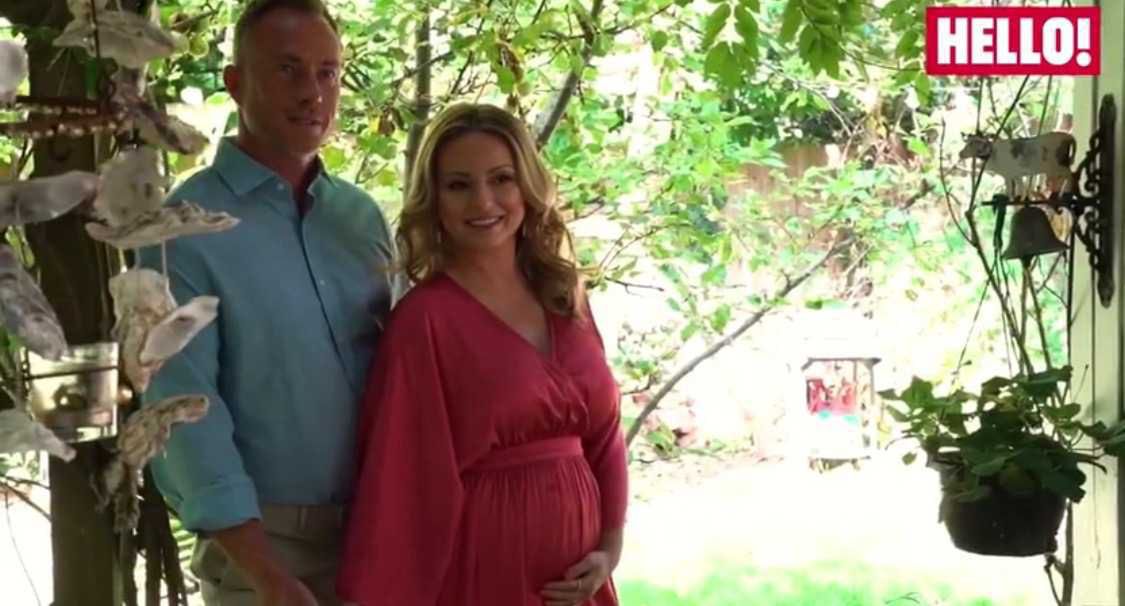 Ola Jordan w ciąży w sesji dla Hello!