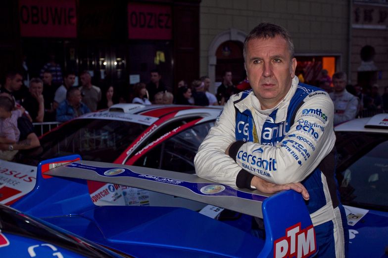 Na zdjęciu Michał Sołowow - znakomity rajdowiec i biznesmen. Do niego należy m.in. grupa chemiczna Synthos.