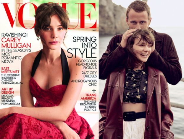 Stylowa Carey Mulligan na okładce "Vogue'a"!