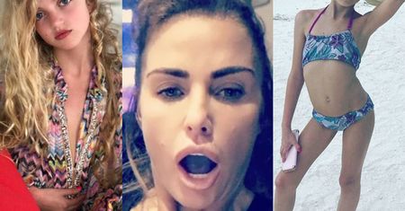 Fanki do Katie Price o fotce 8-latki: "Robisz z córki obiekt dla pedofilii!" (FOTO)