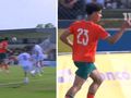 Show syna Cristiano Ronaldo. Skompletował dublet w kadrze