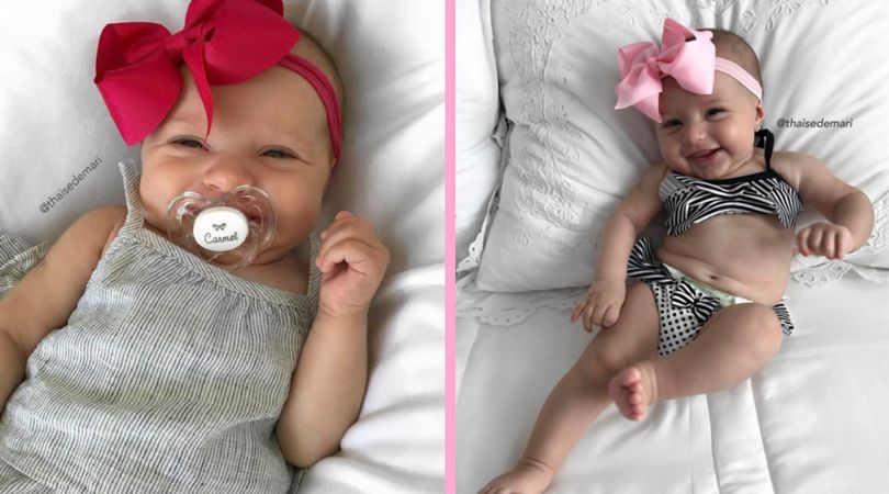 Mała Carmel i jej uśmiech