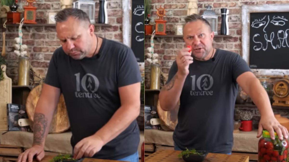 Tomasz Strzelczyk i przepis na pomidory małosolne