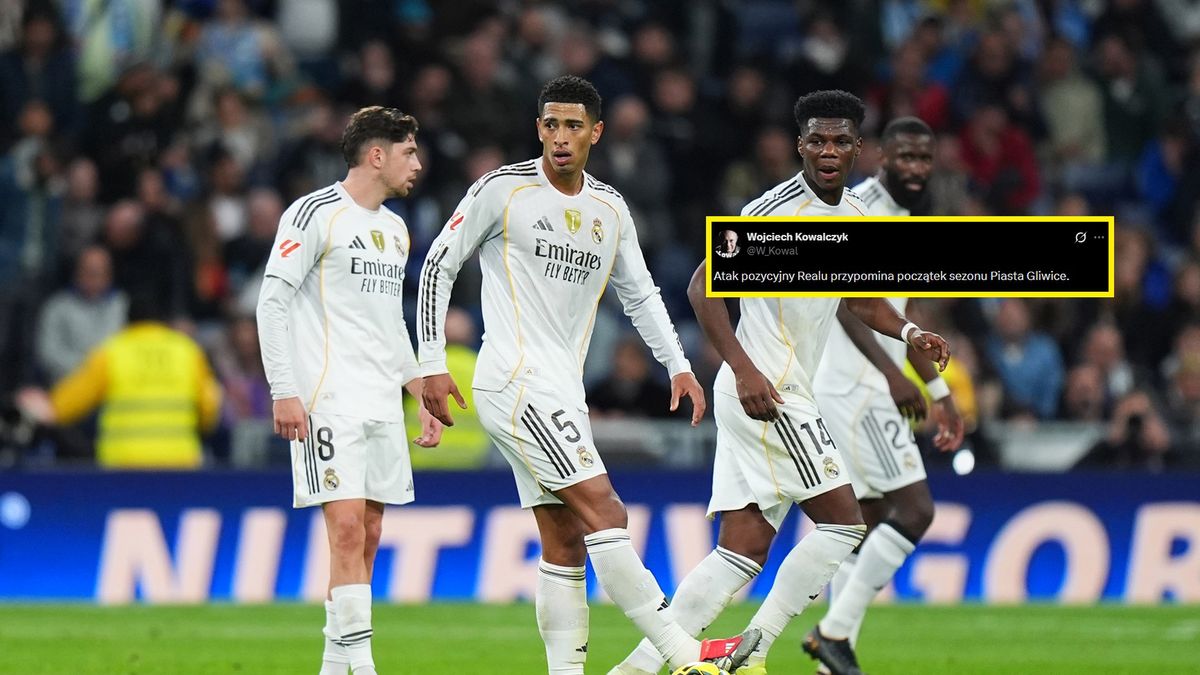 Getty Images / Na zdjęciu: piłkarze Realu Madryt