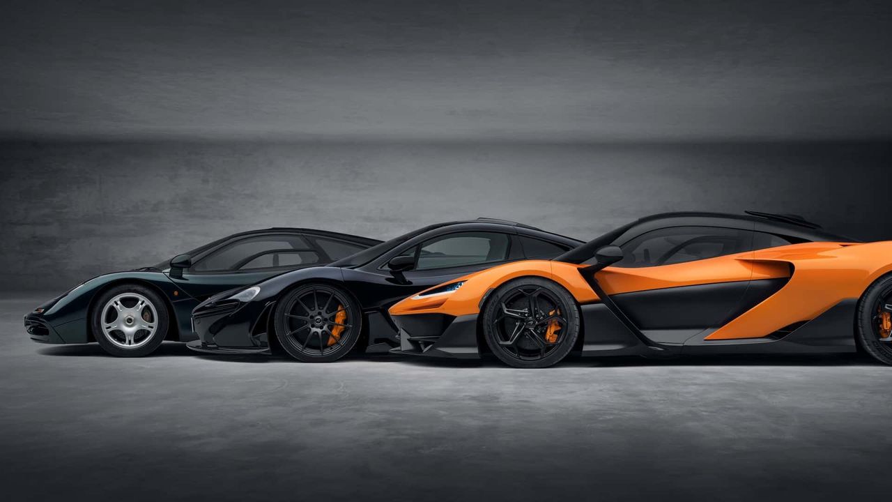 McLaren F1, P1 oraz W1