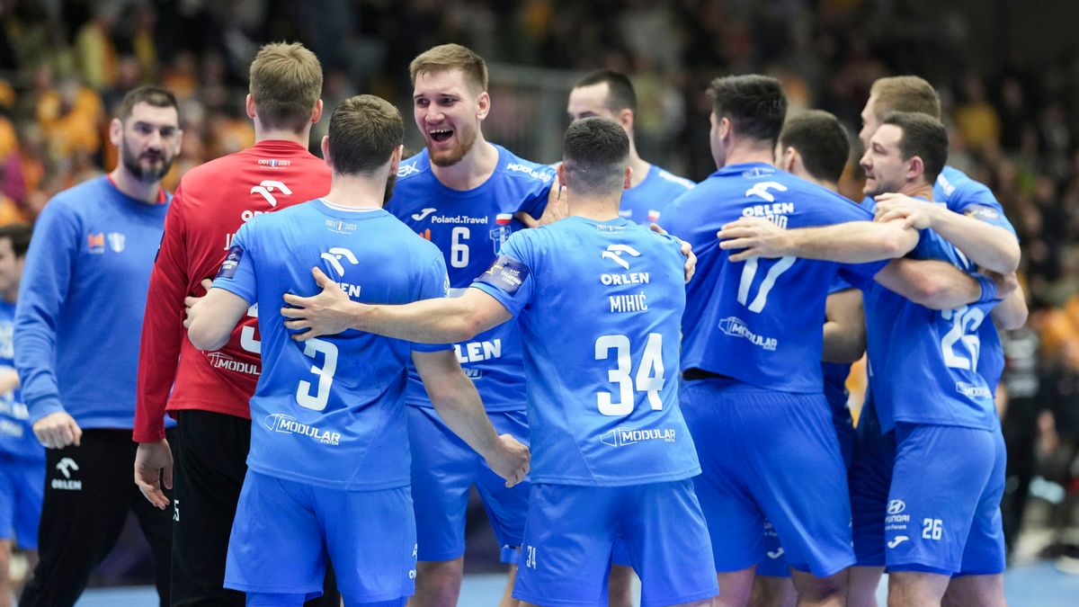 PAP/EPA / Claus Fisker / Na zdjęciu: szczypiorniści Orlen Wisła Płock