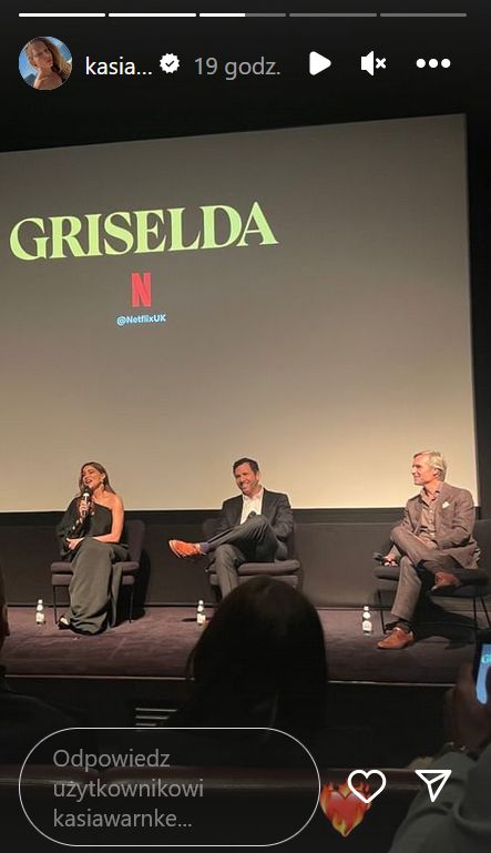 Katarzyna Warnke relacjonuje premierę "Griseldy"