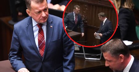 Błaszczak nie wytrzymał. Ostro zwrócił się do posła opozycji