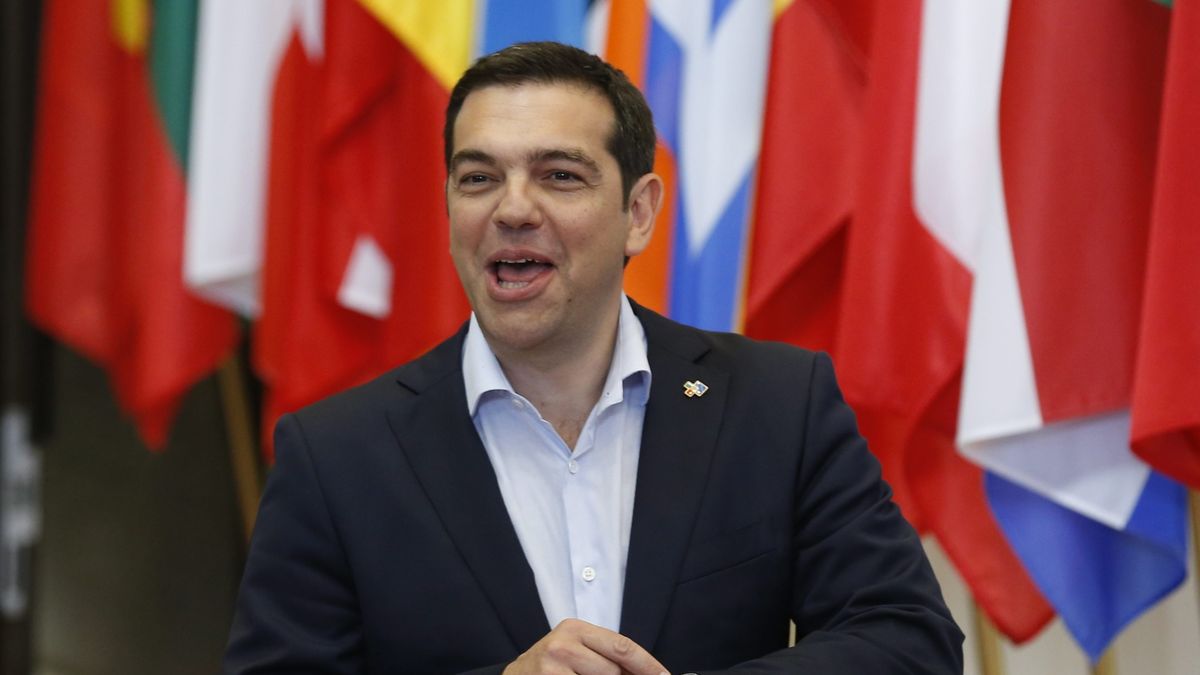 Grecki premier Aleksis Cipras