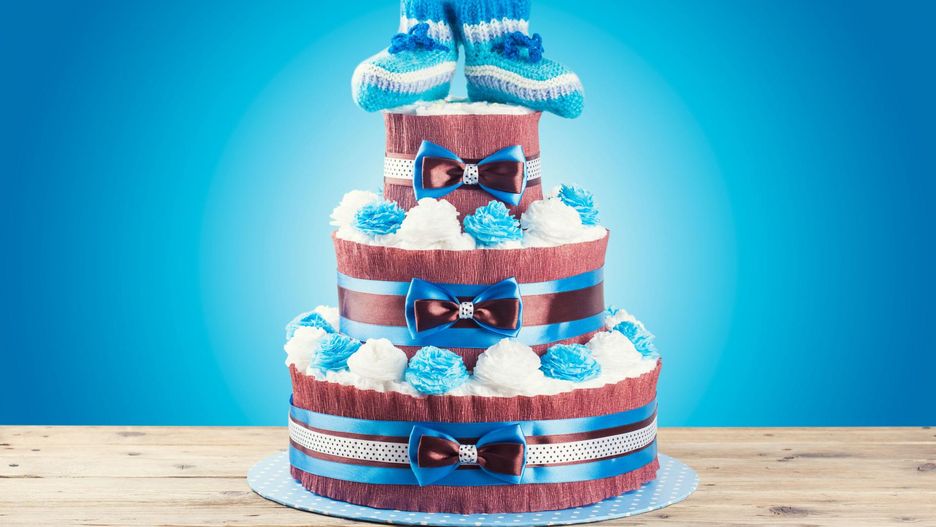 Torty z pampersów cieszą się coraz większą popularnością