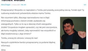 Uśmiercili dziennikarza. Teraz przepraszają. "Oczywiście mogłam sprawdzić"