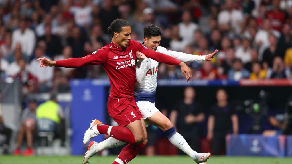 Virgil van Dijk i Heung-Min Son