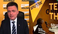 Logo Szymona Hołowni podobne do Sputnika? "Niefortunne podobieństwo”