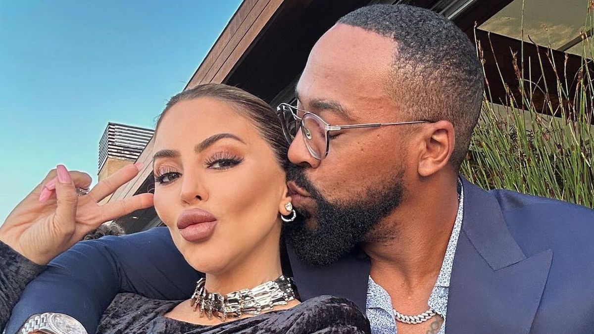 Na zdjęciu Larsa Pippen i Marcus Jordan.