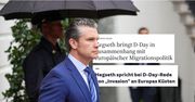 "Więcej niż niesmaczne". Niemiecka prasa krytykuje Hegsetha