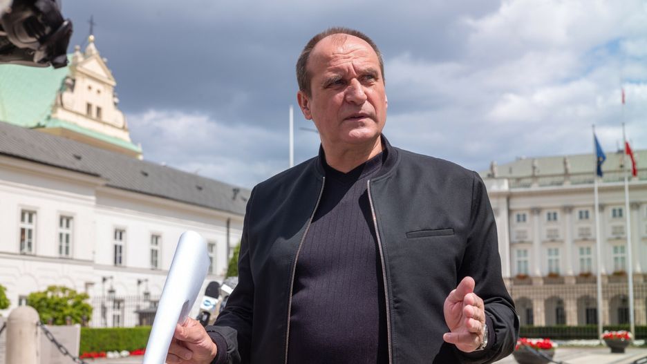 Inicjatywa #Obywatele2020 akcji referendalnej ponad podzia?ami07.07.2020 Warszawa Konferencja prasowa ponadpodzialowej inicjatywy #Obywatele2020   fot Andrzej Iwanczuk/REPORTER  N/z Pawel KukizAndrzej Iwanczuk/REPORTER