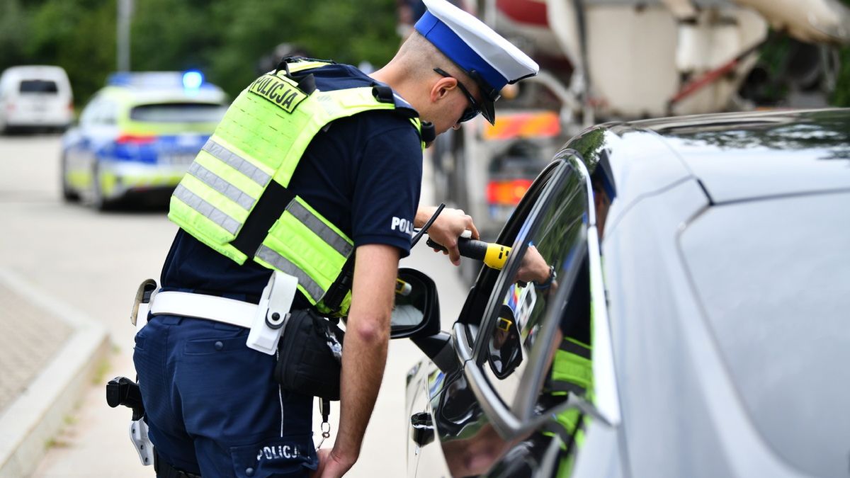 Kontrola trzeźwości kierowcy