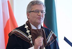Prezydent Komorowski doktorem honoris causa