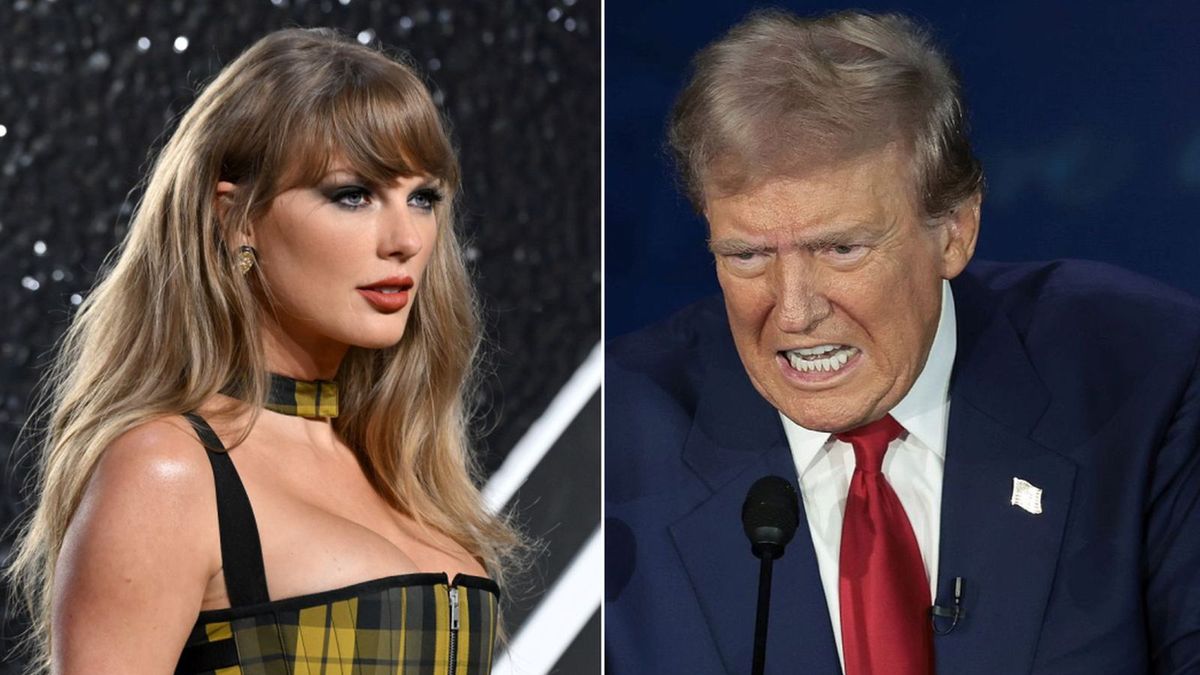 Zdjęcie okładkowe artykułu: Getty Images / Noam Galai/Getty Images for MTV/Win McNamee / Na zdjęciu: Tylor Swift/ Donald Trump