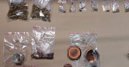 Narkotyki w mieszkaniu 21-latka. Oprócz suszu podczas przeszukania znaleziono ciasteczka z marihuaną
