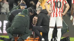 Straszna kontuzja. Piłkarz potrzebował tlenu