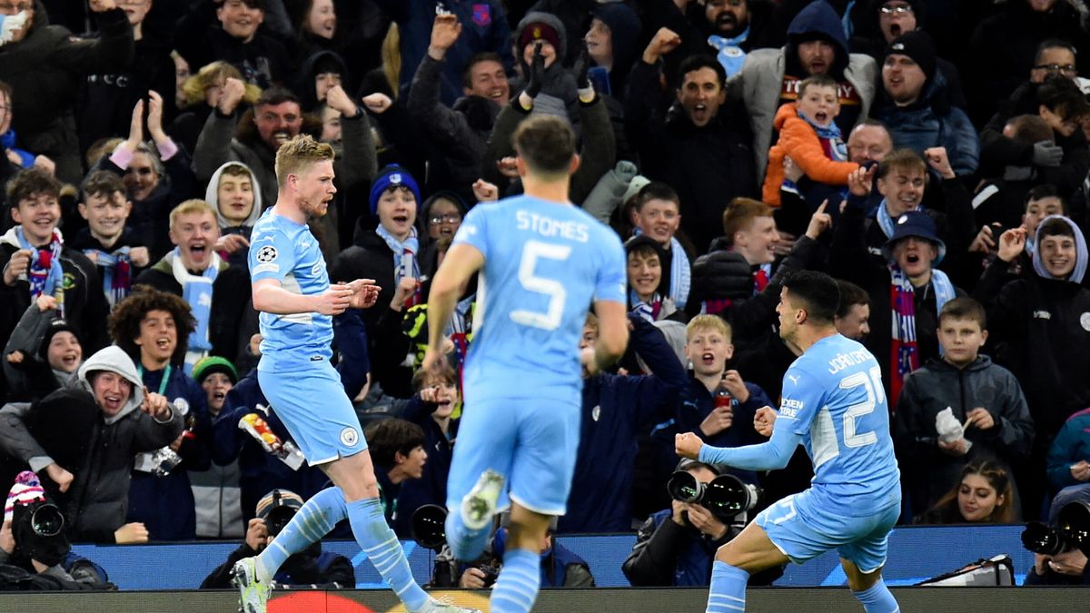 Na zdjęcu: radość piłkarzy Manchesteru City
