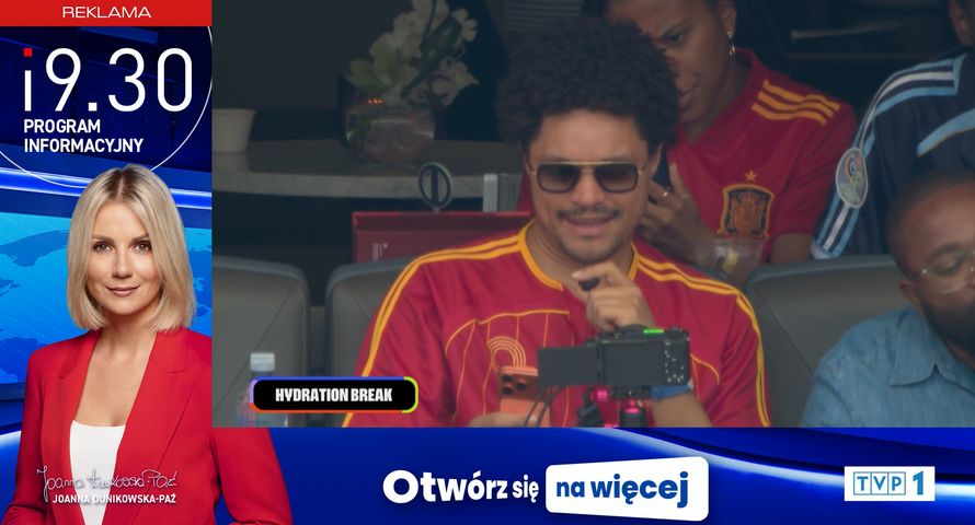TVP mogła emitować reklamy w przerwach na nawadnianie? KRRiT wyjaśnia
