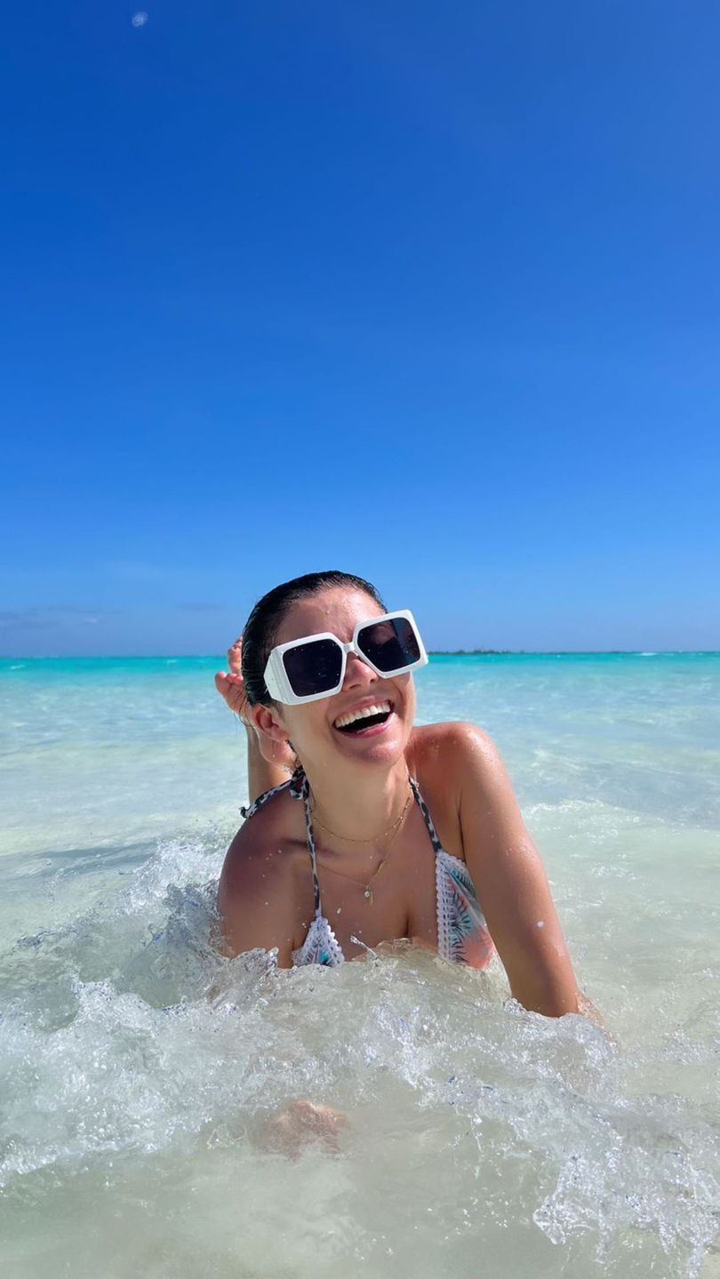 Katarzyna Cichopek na Malediwach