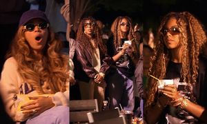 Blue Ivy bawi się z Beyonce i Kelly Rowland na koncercie. 14-latka to KOPIA MATKI (ZDJĘCIA)