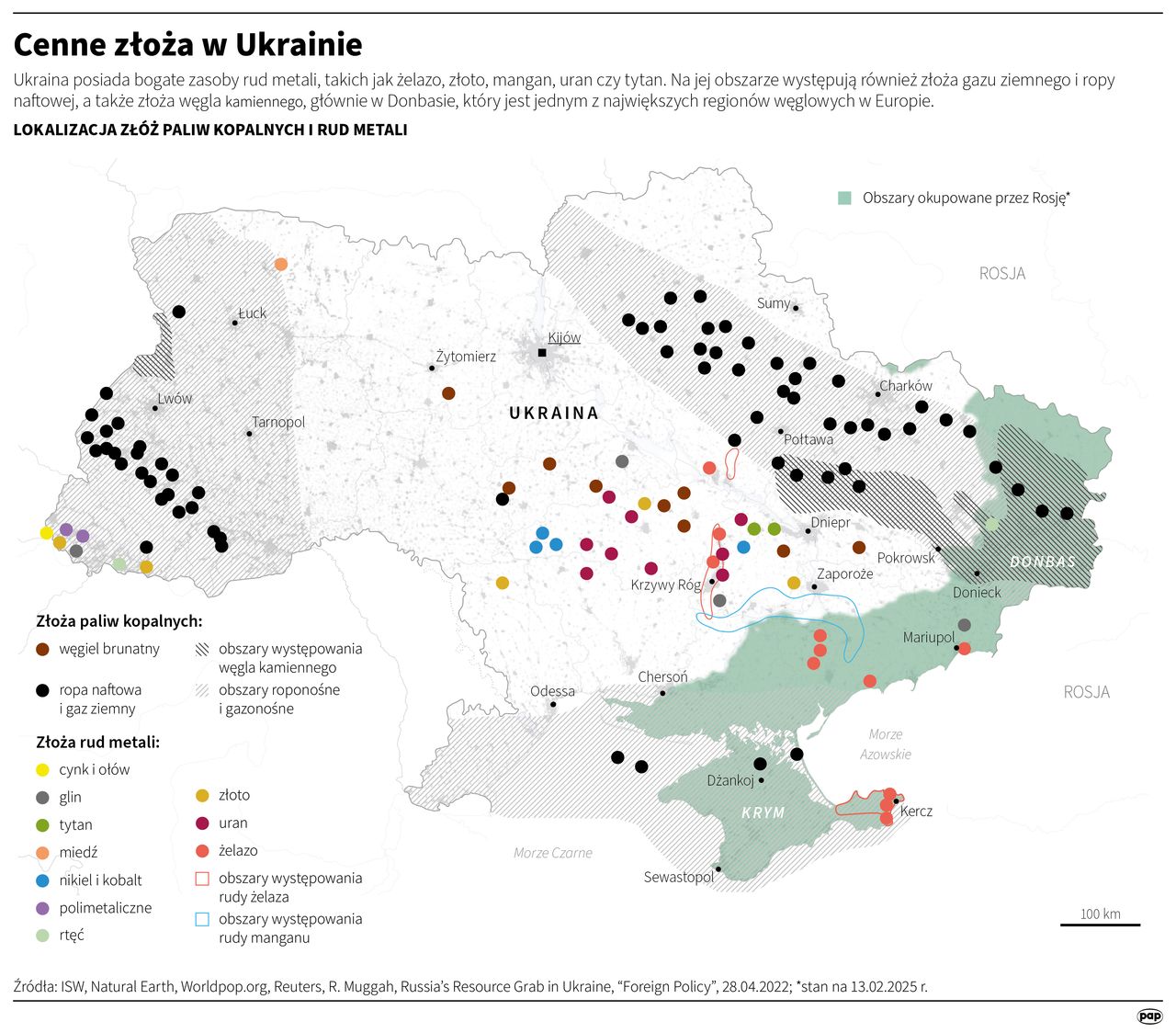 Złoża na Ukrainie