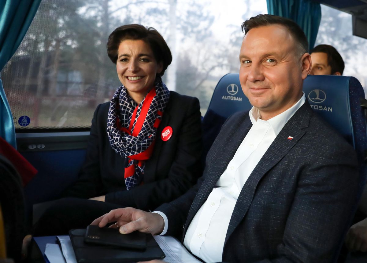 Andrzej Duda i Jolanta Turczynowicz-Kieryłło w trakcie kampanii wyborczej. Dziś prawnik surowo ocenia niektóre decyzje głowy państwa