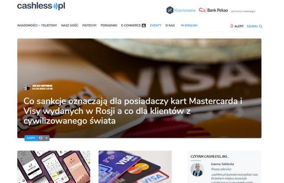 Kacper Świsłowski z „Wprost” do Green-news.pl i Cashless.pl