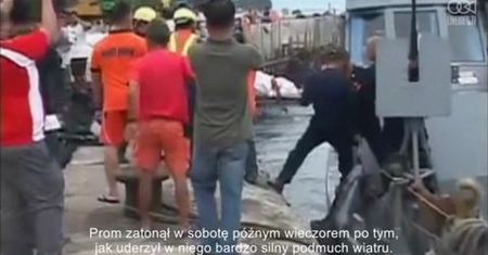 Na Filipinach zatonął prom; poszukuje się dwóch rozbitków