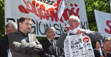Reforma emerytalna. Solidarność postawiła miasteczko pod Sejmem