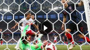 Mundial 2018. Chorwacja - Dania: gol Jorgensena na 0:1 (TVP Sport)