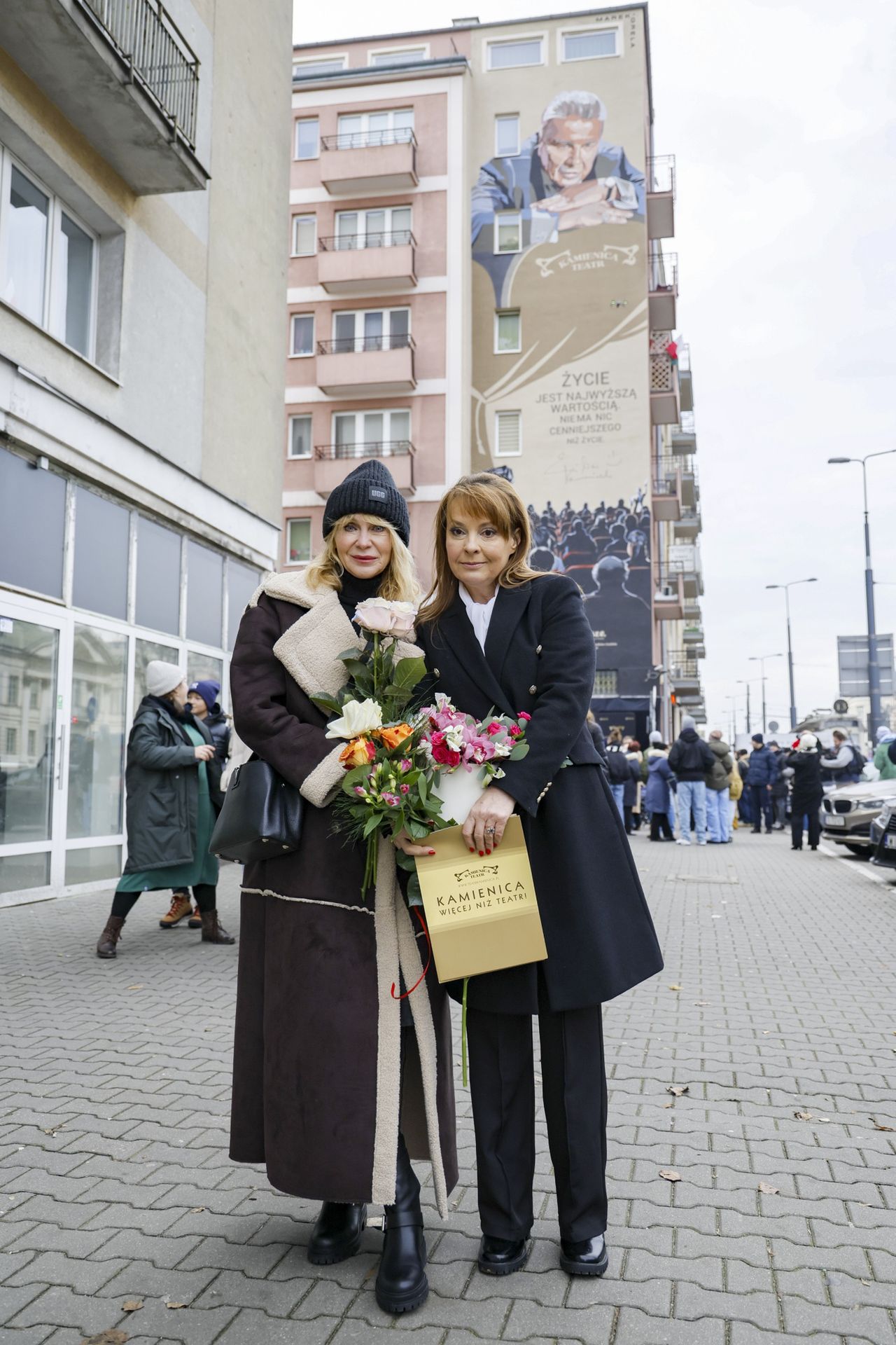 Odsłonięcie muralu poświęconego Emilianowi Kamińskiemu 