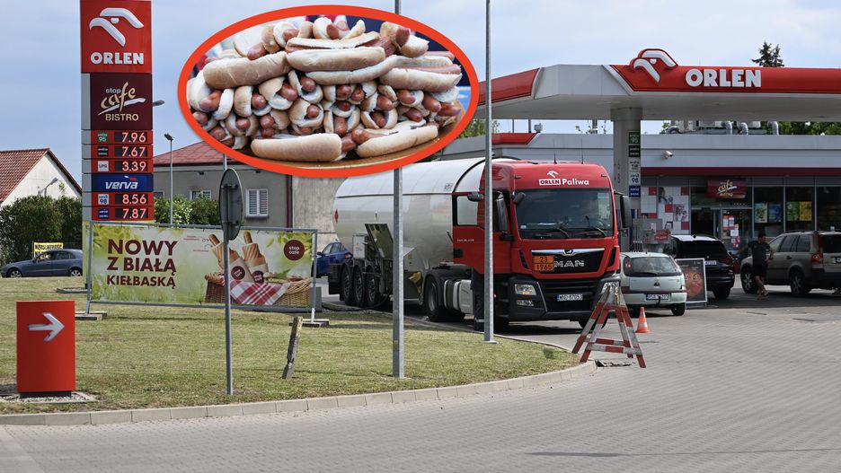 Hot dogi na stacjach benzynowych to przekąska szybka, ale niezbyt zdrowa. W niektórych sieciach serwuje się kiełbaski, które tylko w 55 proc. składają się z mięsa