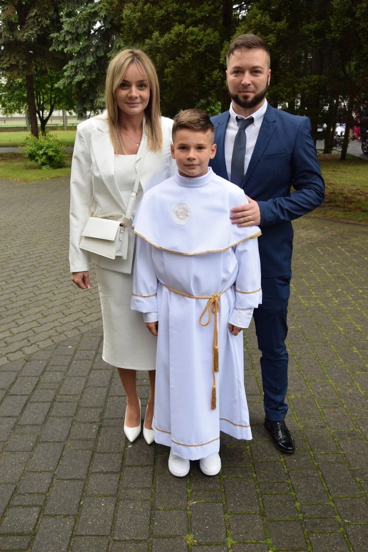 Pierwsza komunia święta odbyła się w kościele św. Antoniego w Zduńskiej Woli