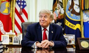 Wielkie zyski Trumpów. Wyszedł przed kamery. "Dziękuję, prezydencie"