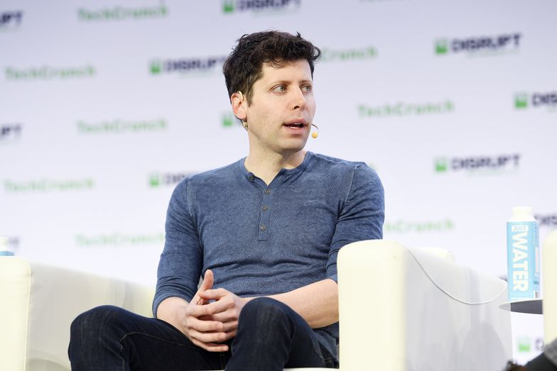 TechCrunch Disrupt San Francisco 2019 - Day 2
SAN FRANCISCO, CALIFORNIA - OCTOBER 03: OpenAI Co-Founder & CEO Sam Altman speaks onstage during TechCrunch Disrupt San Francisco 2019 at Moscone Convention Center on October 03, 2019 in San Francisco, California. (Photo by Steve Jennings/Getty Images for TechCrunch)
Steve Jennings